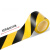 黑黄警示胶带pvc警戒线地贴防水耐磨彩色地板胶带强力强粘地标线5 6cm宽X33米
