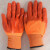 稳斯坦 WF071 劳保手套 PVC浸胶工作防护手套全挂PVC耐磨挂胶手套 橘砂橘全挂(12双/包)