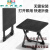 麻将桌折叠桌正方形用可对折方桌户外便携式摆摊棋牌桌小型餐桌 黑木纹 0m 60*60*70