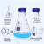 高硼硅蓝盖瓶 螺口瓶 试剂瓶 实验室 液相流动瓶 GL45补料瓶100ml/250/500/1 GL80高硼硅广口250ml