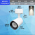 极光星际LED吸顶射灯COB明装商用可调式18W28W全套 白色18W 4000K暖白光