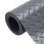海斯迪克 PVC防滑地垫(15米) 防水塑胶车间橡胶地毯 牛津加厚款 人字纹0.9米宽(灰色) HKZX-17