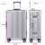 猎豹铝镁合金拉杆箱铝镁合金行李箱20英寸登机箱28英30英寸托运箱 白色 24寸