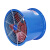 轴流式风机管道式220v380v工业强力鼓风排风通风排风扇厨房低噪高速 管道SF8-4 4KW-380V