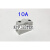 白RC1A-10A陶瓷插熔断器15A插入式保险丝30A 100A200A家用老式60A 保险片60A(十片)