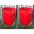 户外垃圾桶内桶果皮箱内筒不锈钢镀锌板玻璃钢塑料铝塑内胆盒子正 两个价红黄绿蓝黑颜色客户指定