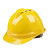 德威狮安全帽工地国标加厚透气abs头盔劳保印字建筑工程施工领导可定制 黄色国标透气款ABS材质特硬V2型
