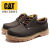卡特（CAT）男鞋马丁鞋男低帮经典宽头进口马丁靴男大头工装鞋 626棕色 标准皮鞋码 42