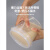 密封塑料桶大口加厚酒酿桶商用打包醪糟米酒罐容器圆形带盖定制 2L-方盒-无提手-(2个装)配白盖