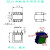 EE13电蚊拍专用变压器 电蚊拍配件 高频变压器线圈匝数可定制 EE19(4+2)1600T