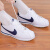 耐克（NIKE）女鞋 2024夏上新款运动鞋低帮耐磨轻便CORTEZ BASIC SL休闲鞋 白/金属银/红/中靛青 35.5