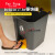 适用脚踏带盖厨房环卫桶脚踏式商用大加厚 80升脚踏桶2卷垃圾袋