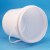 金诗洛 圆形塑料水桶 10L白色 涂料桶油漆桶清洁拖把桶 KT-177