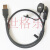 USB转接线面板安装型90弯头连接线母座转接头22mm孔穿板MSDD90350 MSDD90341-3.0-0.5m