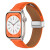 LAZYODDapple watch9表带苹果手表带iwatch9/8/7/6/SE/4/3/2皮革女款表带 橙色 38/40/41MM