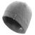 迪卡侬帽子毛线帽秋冬针织冷帽滑雪头盔帽保暖弹力柔软百搭 OVWH 灰色 M（56-58cm）