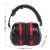 艾佩格隔音耳罩舒适防噪音降噪耳塞睡眠工业学习耳机专业射击消音装修防降噪黑红（升级款）M 黑蓝