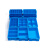 塑料收纳零件盒分格多格盒归类整理分类五金工具螺丝周转箱长方形加厚 4145二格：400*300*145（加厚）