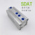 SDAT倍力气缸多位置双行程气动元件气缸SDAT322F402F502F632F802F SDAT32X50X0