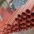 鑫嵘 高温风管红色300度红色硅胶硫化耐腐蚀防火抽风软管内径350mm*1.0mm*4米