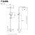 尊驰淋浴花洒套装全套枪灰色增压钢琴按键氛围灯数显控温淋雨器家用 枪灰-钢琴按键-氛围灯数显