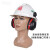 YHGFEE隔音耳罩挂安全帽防噪音消音工业护耳器插挂式休息学习防吵工具 霍尼韦尔牌(1011603型)耳罩(塑料支架)