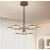西顿照明耀烛新中式吊灯吸顶灯led装饰吊灯现代客厅卧室灯 54W 无极调光 精灵