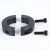 光轴固定环45号钢碳钢分离型固定环限位环锁轴环固定挡圈 钢制分离内径18*外径36*厚度13