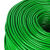 犀跃 包塑钢丝绳 绿色防锈涂漆钢丝绳 Φ2mm*50米 