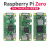 zero2w开发板 Raspberry Pi Zero0/W/2W主板Python学习套件定制 铠甲铝合金散热套餐 Zero0主板