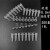 荧光定量 PCR 8连管 0.2ml 八连管/8联管 排管 平盖 0.1ml八连管 平盖125套