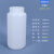 工盾坊 京东工业自有品牌  1L广口瓶半透明HDPE材质实验室塑料瓶 90*90*180