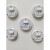 蒂森电梯按钮BA21GG01圆形和特殊直径小款BA21GDC24VA4N101577 白字双色灯光带背光的
