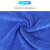 铸固 抹布 洗车毛巾清洁家政擦车超细纤维抹布 蓝色30*60cm（10条）