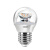 欧司朗（OSRAM）LED灯泡P型3.3W5.5W4.5W省电E27大螺口节能透明小球泡 4.5W磨砂超值装(4只装) 其它 暖白