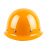 懒牛国标安全帽工地ABS 烤漆玻璃钢钢钉黄色电力建筑领导用头盔