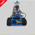 LOBOROBOT arduino履带小车底盘可编程智能机器人 循迹避障遥控蓝牙控制wifi B套餐蓝牙控制 含意大利UNO板