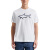 PAUL&SHARK鲨鱼男士T恤 春夏季男款纯色圆领鲨鱼图案短袖上衣 白色22411073 010 S