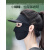 LFX/蕉下夏季防晒口罩女连帽子一体脸基尼冰丝遮全脸面罩防护脸罩 浅灰色 UPF50+ 可阻隔99%紫外线