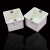淇轩 接线盒暗盒 pvc塑料接线盒 电源线暗装接线盒 PVC阻燃分线盒 80*80*60mm 10个装