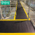 工厂车间地胶pvc地垫工业专用走道垫仓库地板叉车防滑脚垫 绿色钢化纹黄色警示 定制选项幅宽0.6米/0.9米/1.2