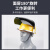 LZJV电焊防护罩安全帽面罩配件烧焊工全脸防尘打磨焊帽头戴式面具面屏 铝支架+pc屏（透明）
