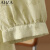 AHZA国风气质珍珠盘扣花鸟印花淡绿色衬衫女夏新款小香风千金上衣 米白色 柜上399+ S (85-100斤)