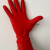 杀鱼手套水产专用手套1防滑乳胶手套防滑防水加厚家务使用清洁约巢 红色纯胶S号(女士手小使用) 十双