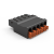 易联购2.54间距联捷插拔式接线端子PCB阻燃印刷电路板连接器直针LC8+LZ8V-4P