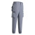 鸣固 夏季降温空调裤工地电焊裤子带风扇防暑工装裤 灰色+5v风扇 M
