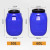 全新加厚桶 50升化工罐 50L方桶 发酵桶 60公斤水桶 大方桶 工业密封桶 大口径塑料桶 50升蓝色普通方桶 全新HDPE材料