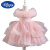迪士尼（Disney）A2402女童公主裙2024新蓬蓬纱裙感婚纱礼服幼儿园表演服 粉红色 110cm(建议27～33斤)