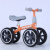 一巡儿童平衡车无脚踏儿童双轮滑行供应宝宝溜溜车松鼠 绿色 七寸