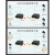 1路2路4路8路16路单向双向开关量光端机光纤收发器转光纤延长器 4路双向开关量 1对